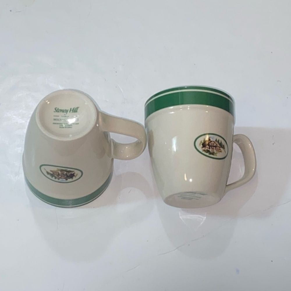 Stoney Hill Lodge Mountain Lodge Set Of 4 Bowls And Coffee Mug